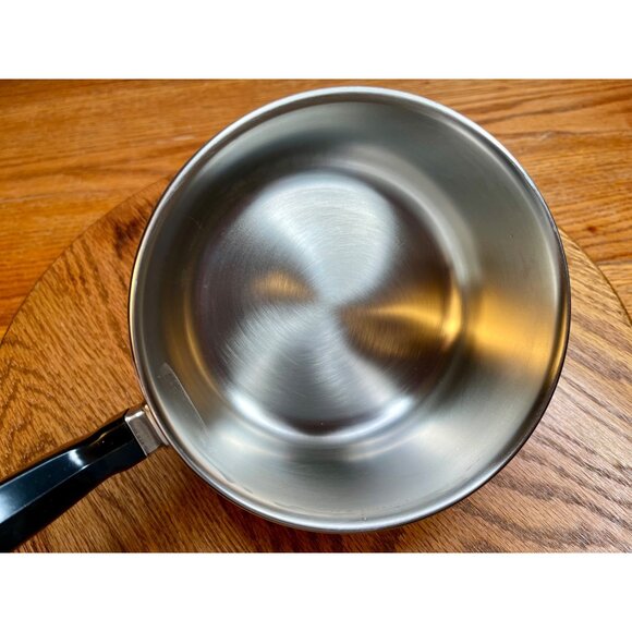 Vintage Farberware 1 Quart Saucepan with Lid Bronx  NY USA Aluminum Clad Stainle - Picture 7 of 10